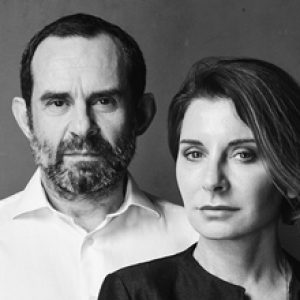 Ludovica Serafini e Roberto Palomba, designer delle collezioni Siena e Sella per i4Mariani