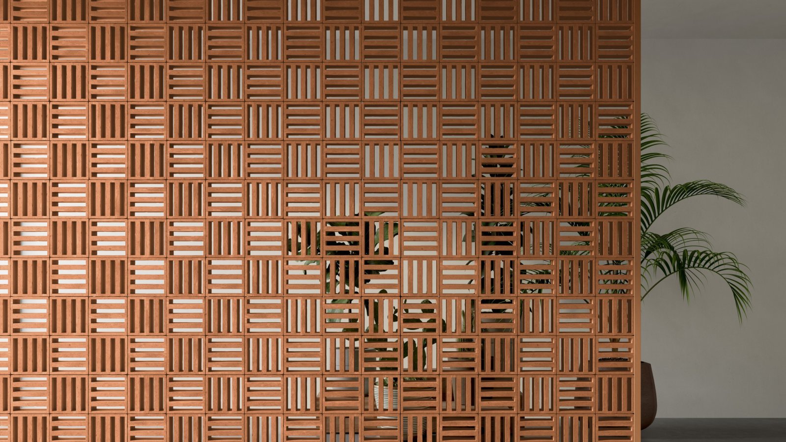 Mattone Tally Wide in terracotta estrusa