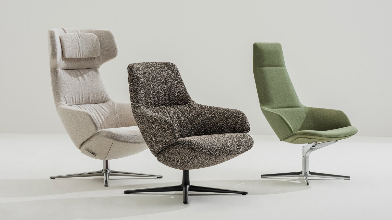 Poltroncina direzionale Aston di Arper in ufficio