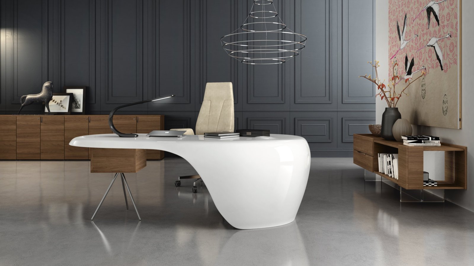 Scrivania design Uno di Della Rovere premiata nel 2008