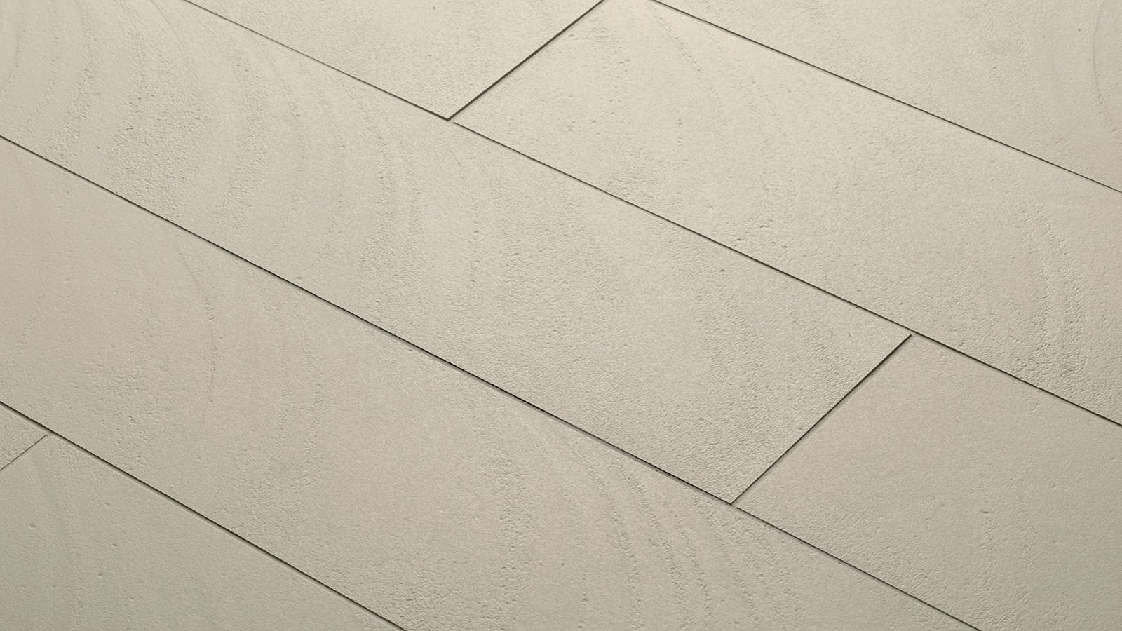 Pavimento in gres porcellanato Otto di Mutina a listelli 15×90 nella tinta Salvia