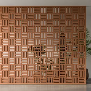 Mattone Tally Wide in terracotta estrusa