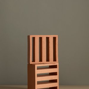 Dettaglio della terracotta color Argilla di Tally
