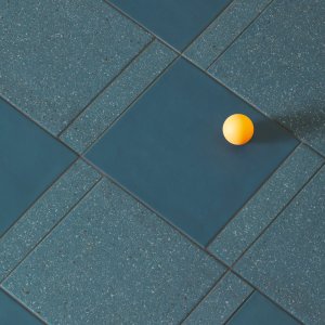 Pavimento interno in Time di Mutina con fuga da 2 mm