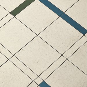 Formato 20,5×20,5 cm della collezione Time di Mutina