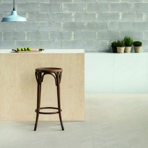 Transizione interno esterno con gres Mews color Pigeon