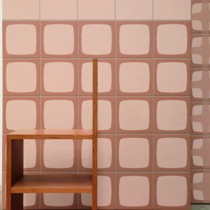 Piastrella Betty Frame di Mutina con elemento grafico