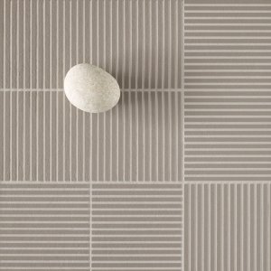 Terrazza esterna pavimentata in Fringe