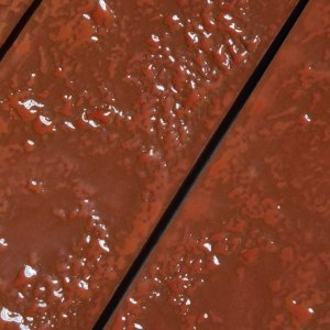 Texture a rilievo del modulo Chamotte Linea