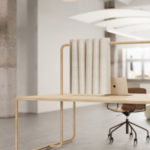 Tavolo riunione ovale Itube di Alea Office