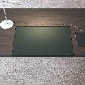 Schermo frontale basso da 30 cm su scrivania Arche