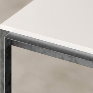 Pensile metallico a giorno con taglio obliquo di Archiutti