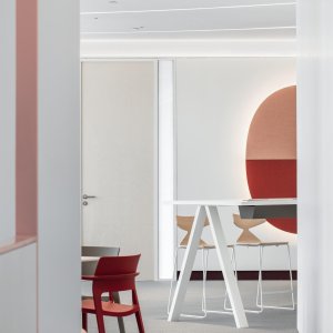 Cross nell'home office di casa