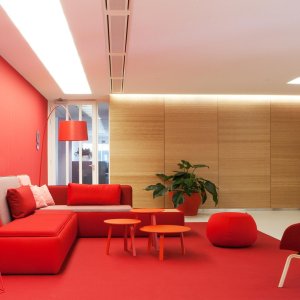 Composizione di pouf Pix in colori diversi