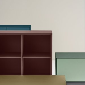 Arredi per coworking di Arper: la collezione Semiton