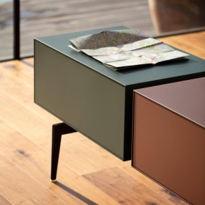 Semiton in MDF laccato texturizzato, combinazione colore