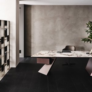 Nasdaq Keramik con piano in ceramica di Cattelan Italia
