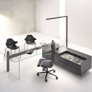 Madia a tre ante Cloud, 180 cm, collezione direzionale Codutti