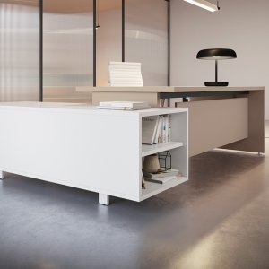 Piedino livellatore all'interno del sostegno GO STEEL