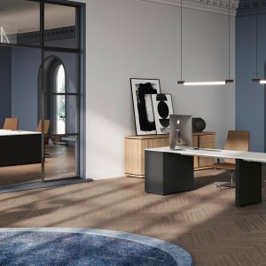 Maniglie della collezione Loft di Colombini Office