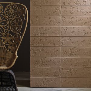 Dettaglio della texture Bas-Relief Garland di Mutina
