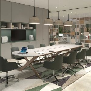 Banko Sant'Andrea alto 105 cm per riunioni veloci