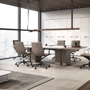 Profilo portapenne con uscite cavi tra sliding top e piano, Ono