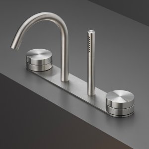 Gruppo termostatico Giotto di Cea Design con ghiera graduata
