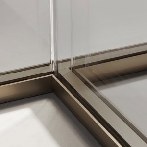 Dettaglio del profilo da 65,2 mm della parete Slender