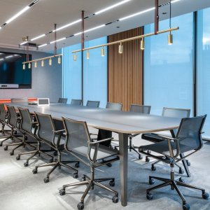 Base a cinque razze con ruote di Stick Chair