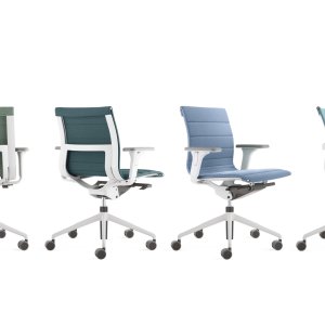 Guscio in alluminio del meccanismo di oscillazione della Una Chair