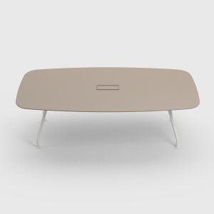 Piano in noce nero americano su un tavolo UniTable di ICF