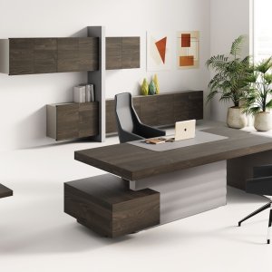 Dettaglio fianco eco-pelle Ardesia con impunture lineari — Jera Las Mobili, design Orlandini
