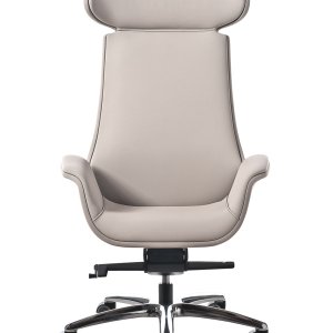 Base a cinque razze in alluminio lucido di Kriteria