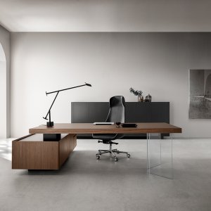 Gamba in legno da 70 mm della scrivania direzionale Kyo
