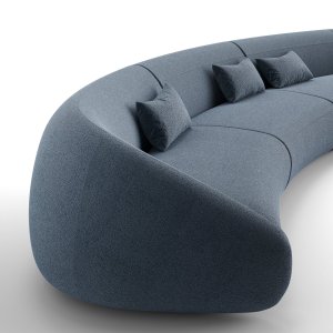 Due dormeuse Apper affiancate al centro di una lounge