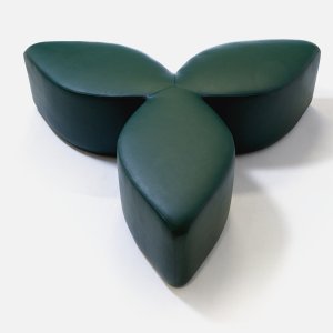 Pouf Hexagon Waves di LaCividina