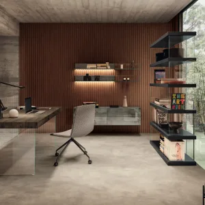 Profilo sospeso della scrivania Air Desk di LAGO