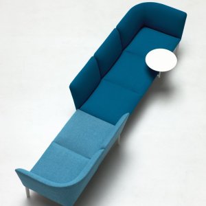 Tavolino d'appoggio 59 per 59 del sistema ADD