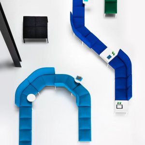 Composizione vis-à-vis con sedute ADD