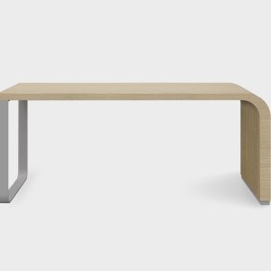 Piano in laminato bianco del tavolo alto Brunch
