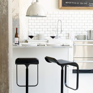 Seduta in multistrati curvato rovere del LEM