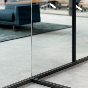 Parete autoportante con telaio superiore del sistema M1 M2 M3