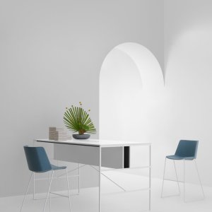 Il sistema 20.Venti visto di lato, design 967arch