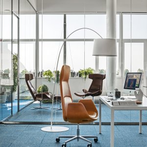Nordic bicolore con scocca e cuscini a contrasto