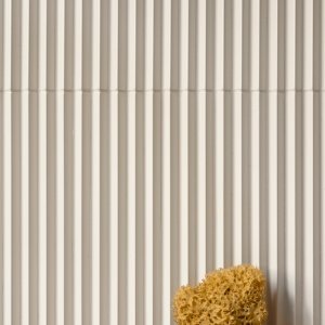 Liste ceramiche Rombini in Blue matt accostate in verticale