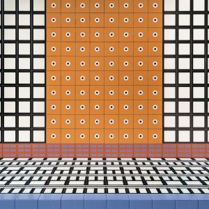 Pattern Spring Pink della collezione Mattonelle Margherita in gres Mutina