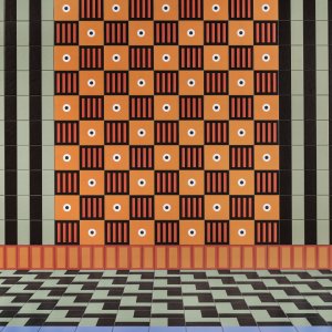 Pattern Line della collezione Mattonelle Margherita in gres Mutina