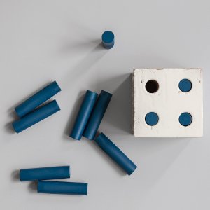 Blocco Bloc Pearl opaco con quattro fori passanti