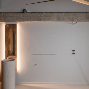 La rubinetteria Opus nello showroom CEA di Ghent